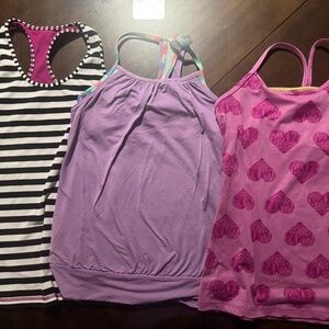 Ivivva Tank Tops Lot of 3 size 12